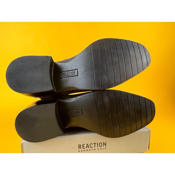 Reaction Kenneth Cole Salt Stretch Booties Womens 8 M Concrete Suede Heeled NWB - Picture 8 of 11